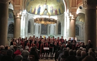 Choeur du Camp chantant 2018 en concert à l'Abbaye d'Ainay, à Lyon